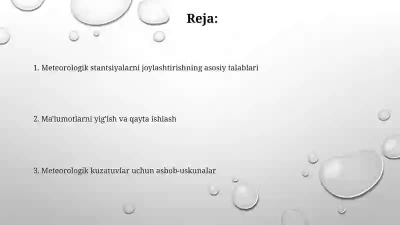 Meteorologik stansiya meteorologik maydoncha 2