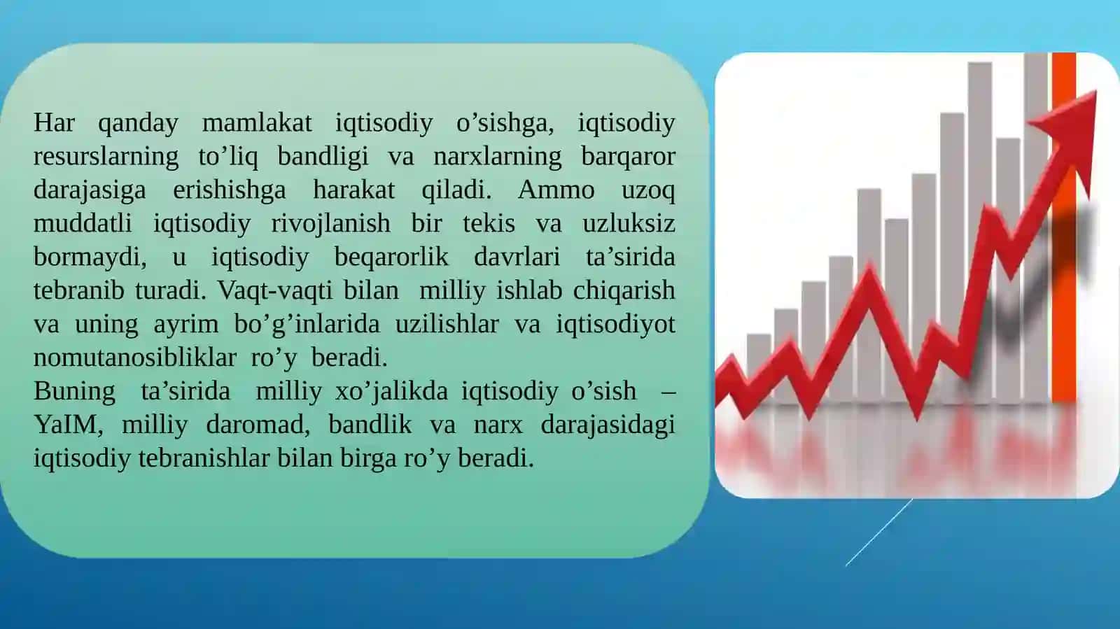 Iqtisodiyotning tsiklligi 2
