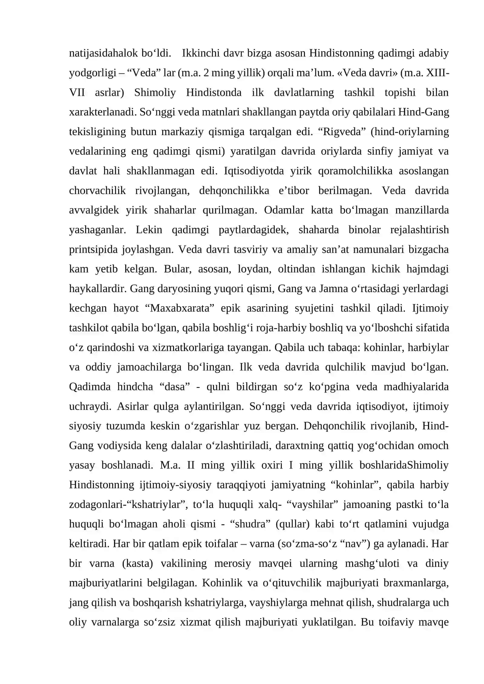 QADIMGI HIND SIVILIZATSIYASI 2