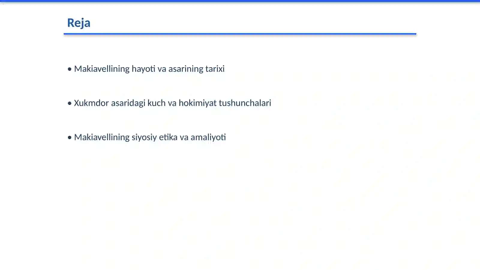 Makiavellining "Xukmdor" asari 2