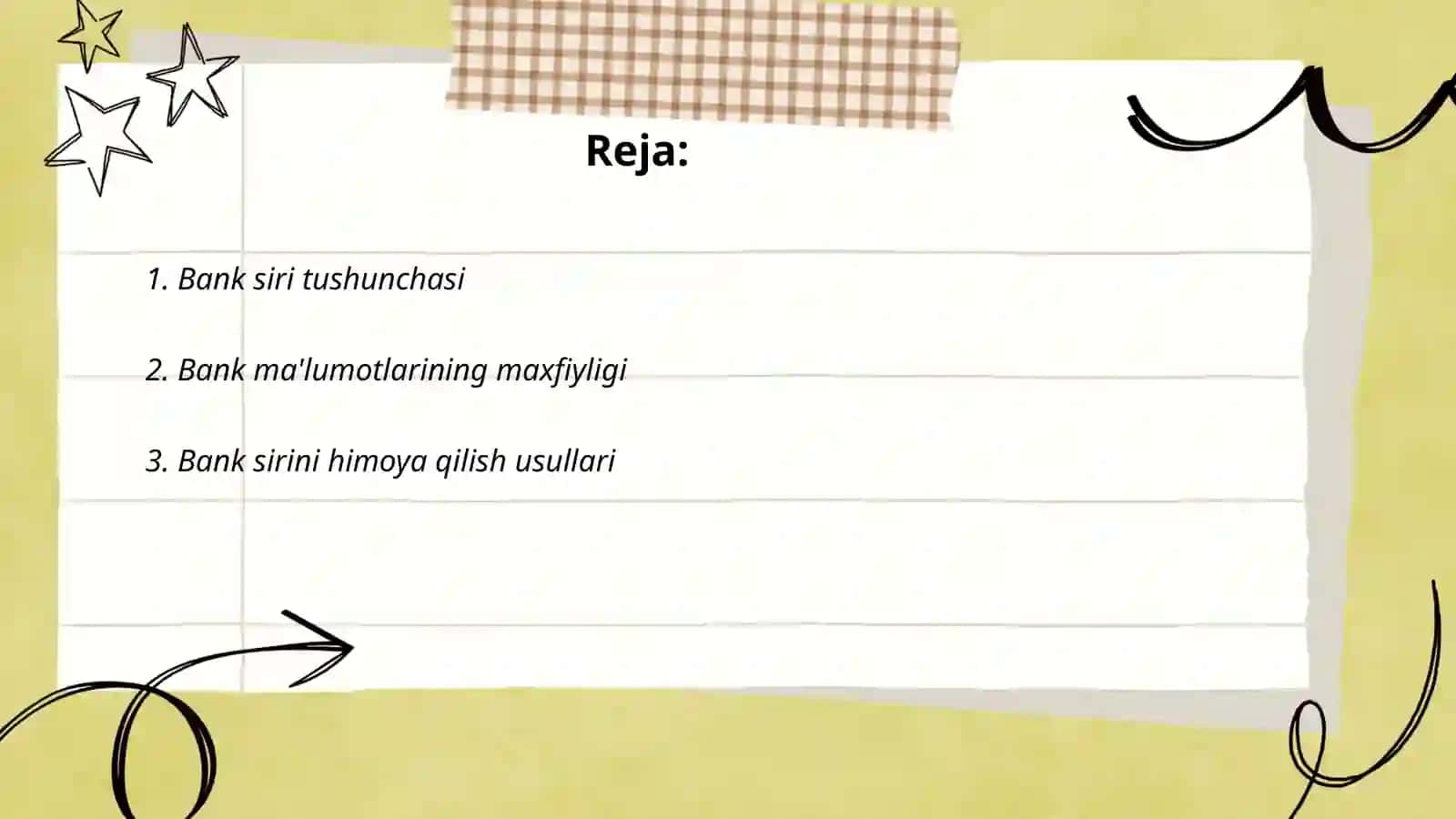 BANK SIRI TO‘G‘RISIDA 2