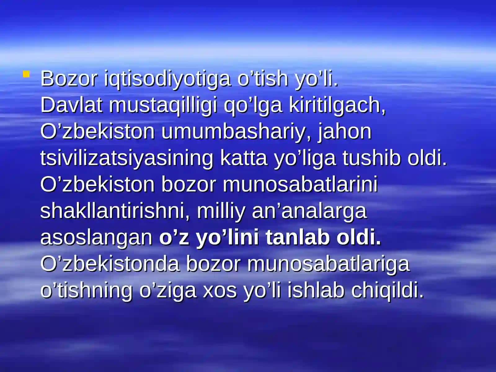 Boshqaruvda yangi usullarning qaror topishi 2