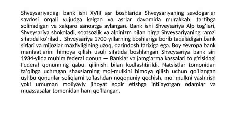 Shveysariya pul birligi 2