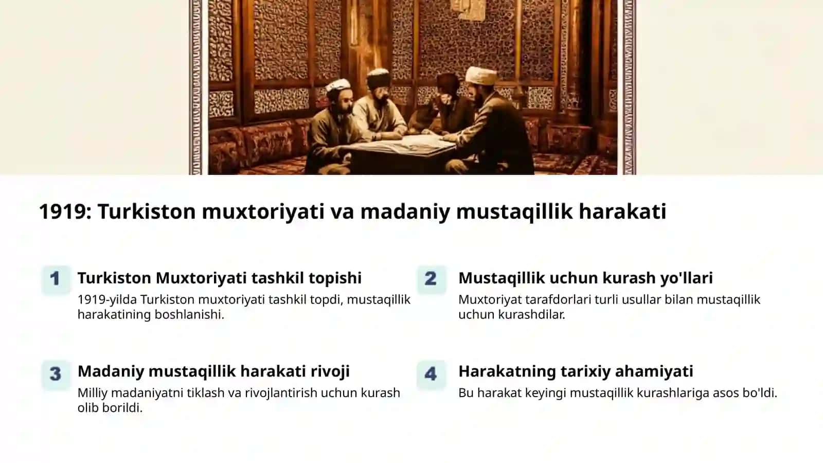 Ma'naviyat va milliylik: 1917-1924 kurashlari 2