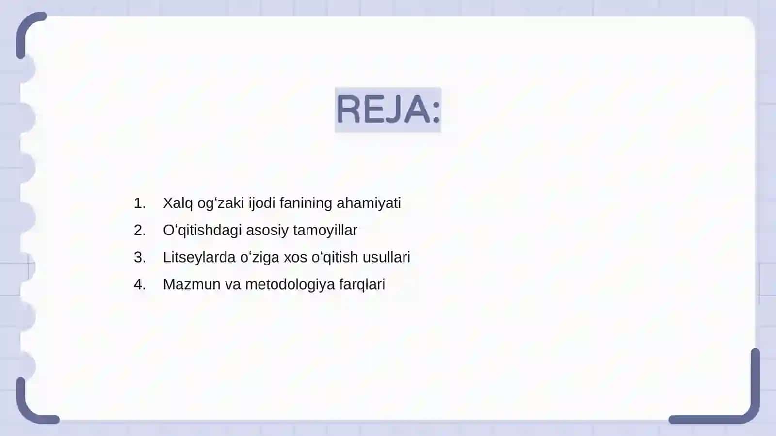Xalq ogʻzaki ijodi fanining oʻqitishdagi oʻziga xos tamoyillari 2