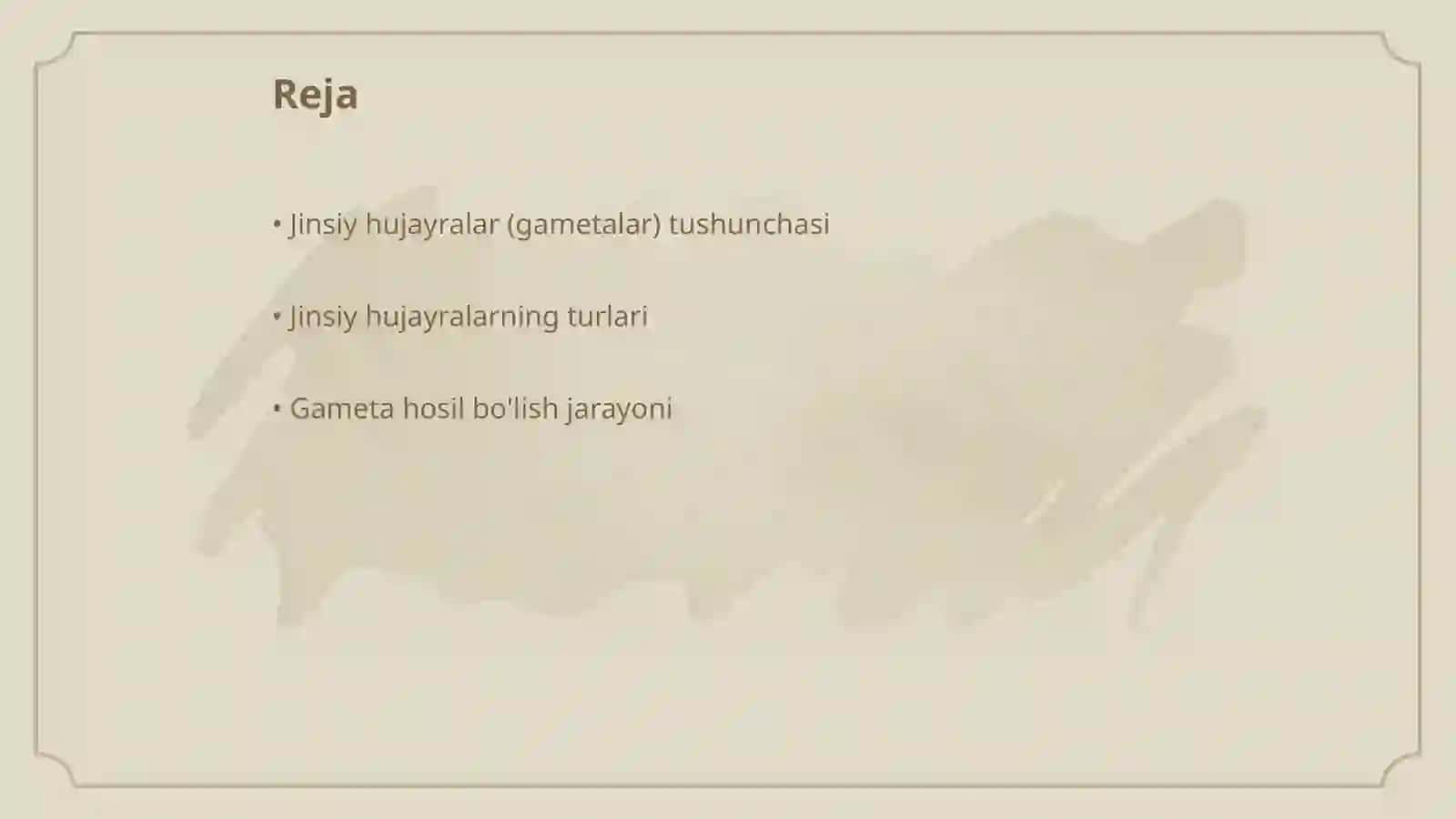 Jinsiy hujayralar (gametalar) 2