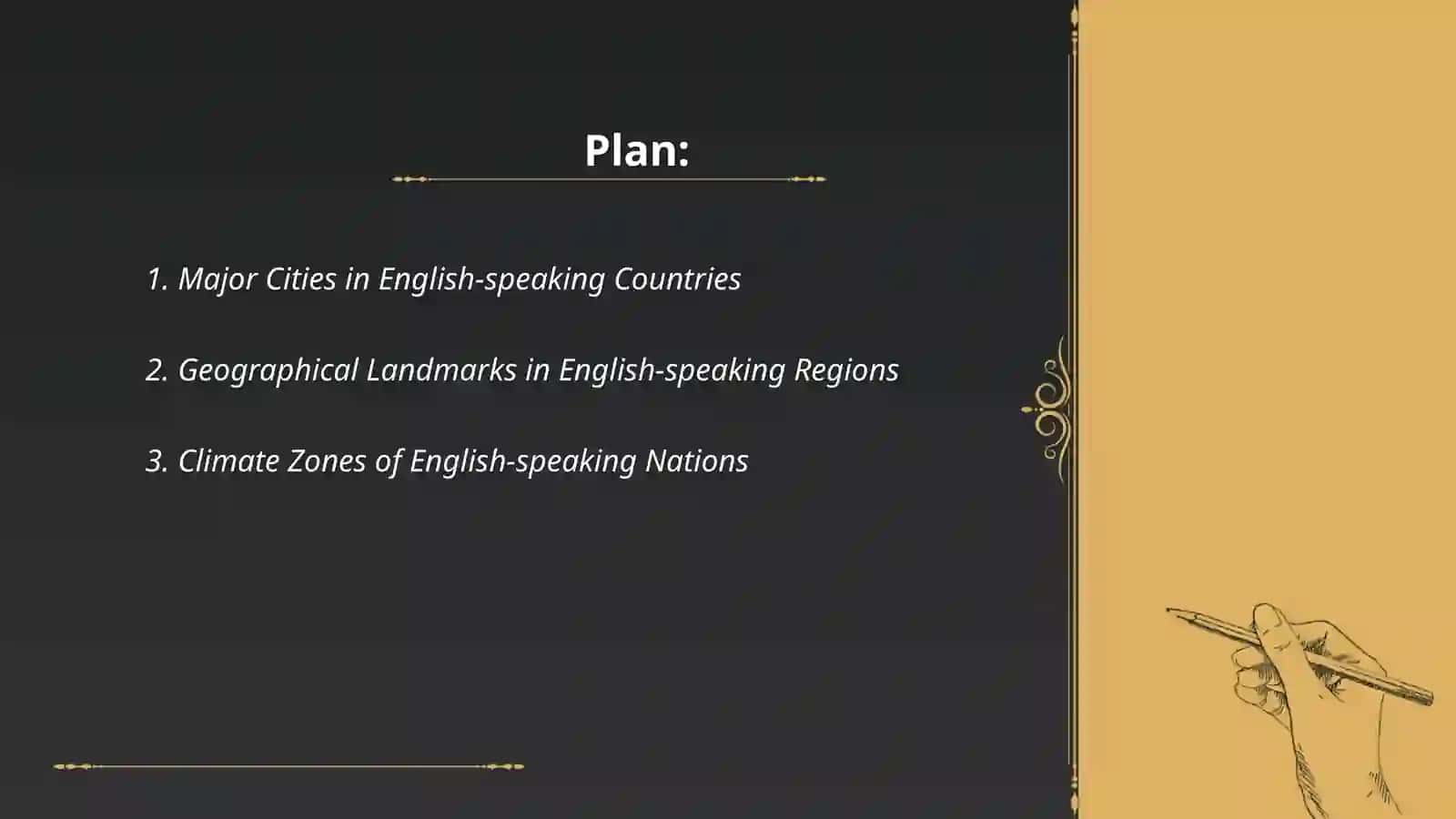 Major Cities in English-speaking Countries 2