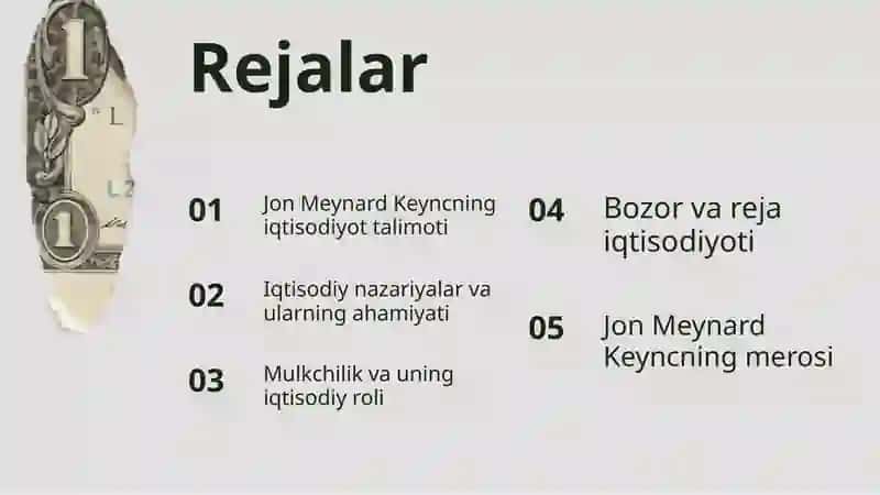 Jon Meynard Keyncning iqtisodiyot talimoti va uning mohiyati 2