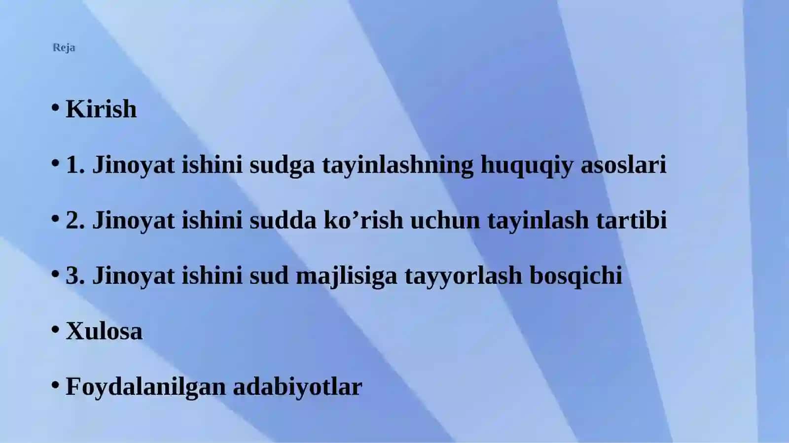 Jinoyat-ishinasini sud-da ko'rish uchun ta'yinlash 2