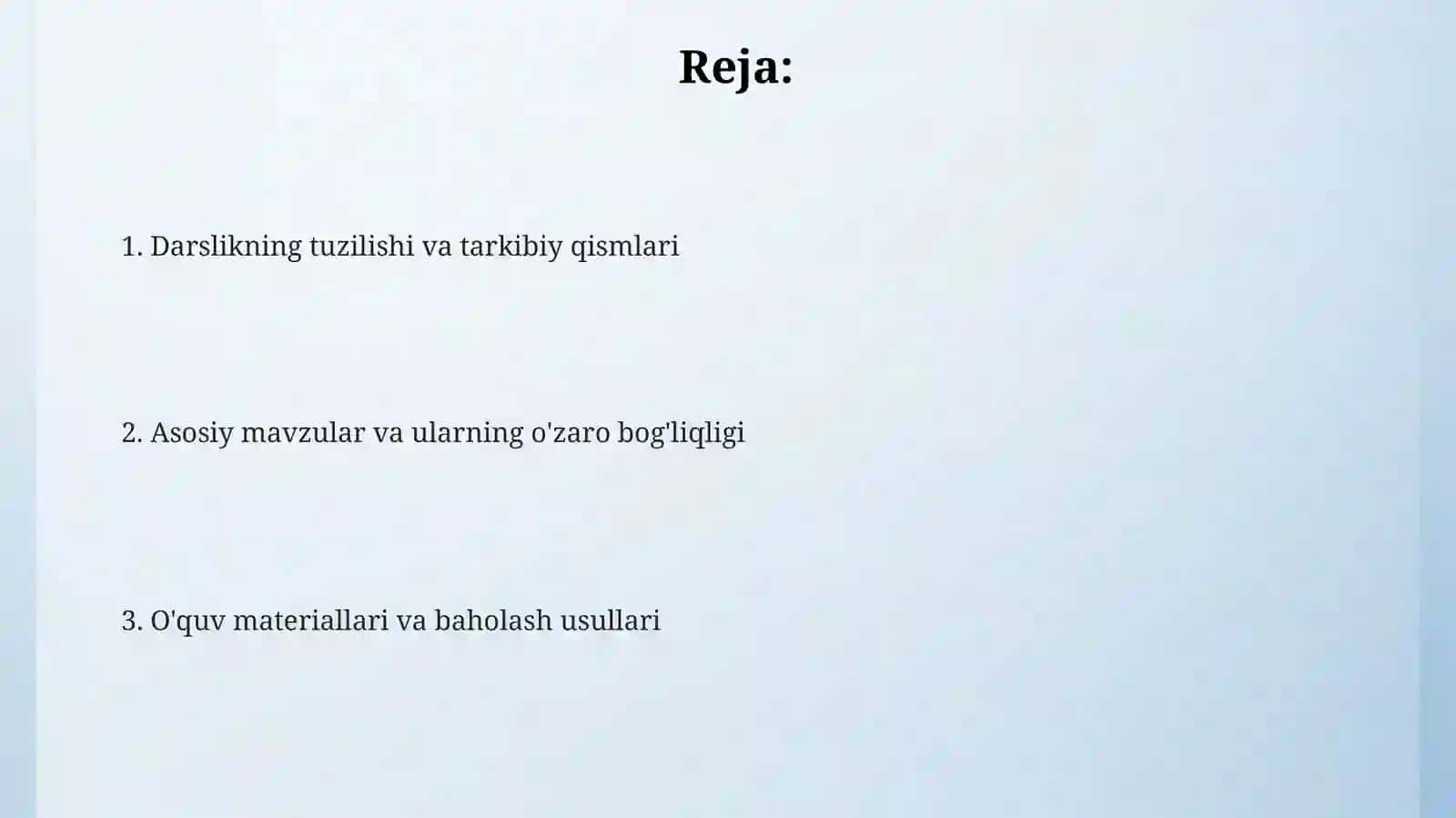 Geografiya fanining boshlang'ich kursi 2