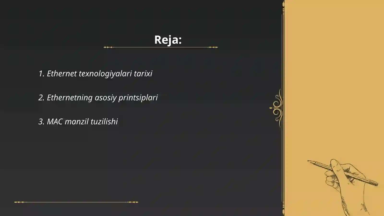 Ethernet texnologiyalari 2