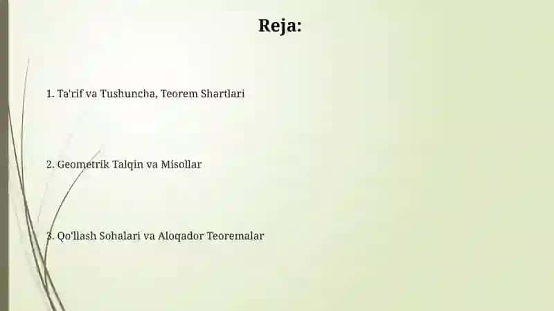Oʼtaqiymathaqidagiteorema 2