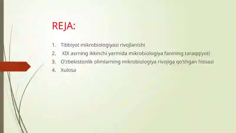 Tibbiyot Mikrobiologiyasi rivojlanishi 2