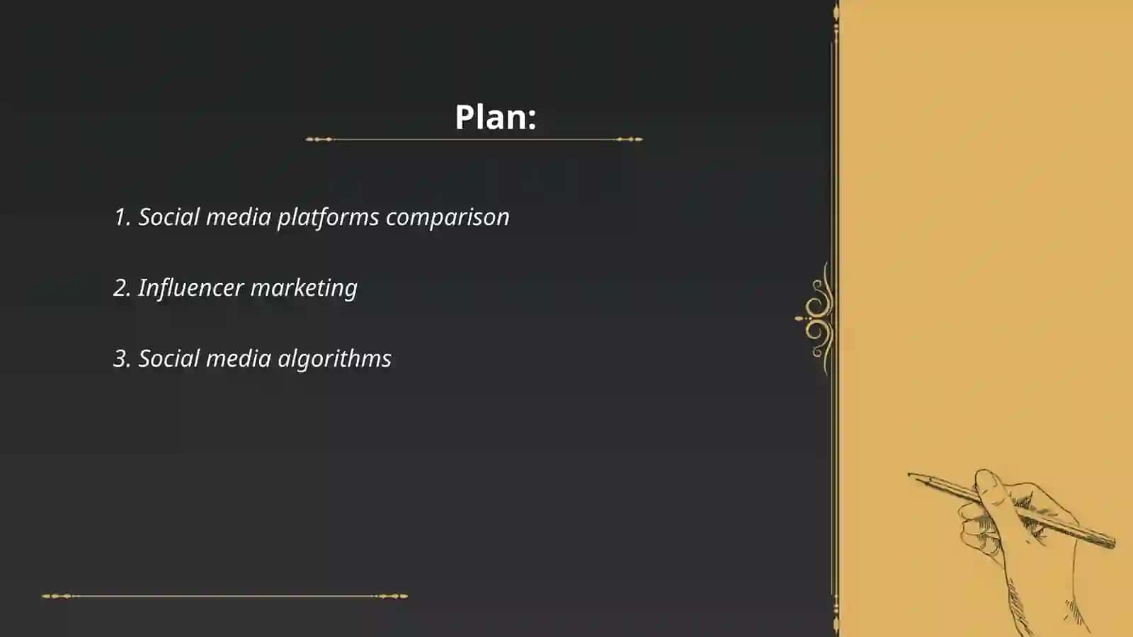 Social media platform comparison 2