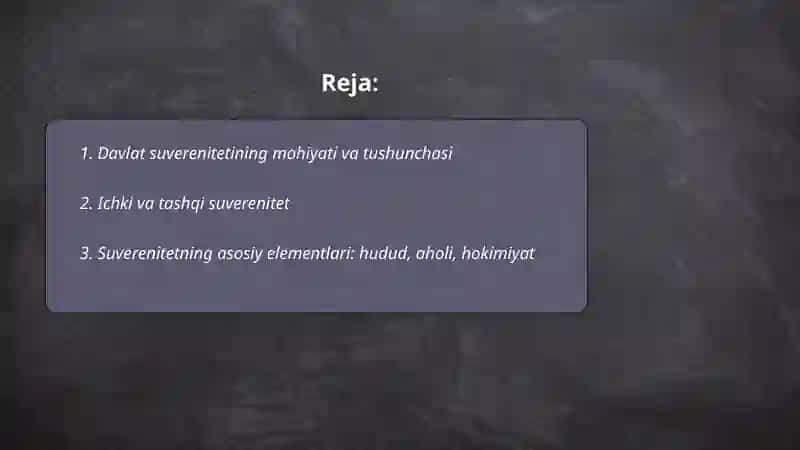 Davlat suvereniteti 2