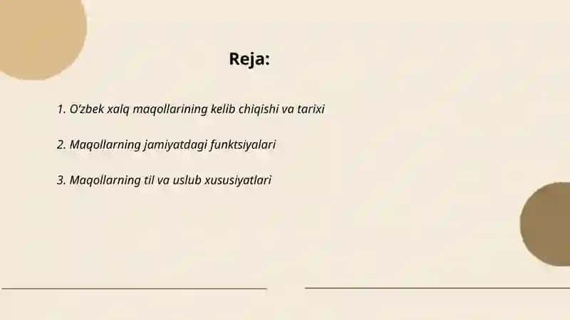 Oʻzbek xalq maqollari 2