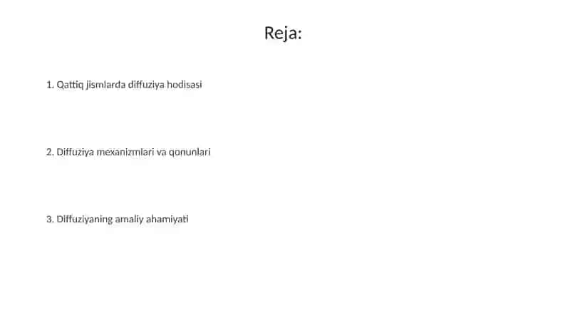Qattiq jismlarda diffuziya hodisasi 2