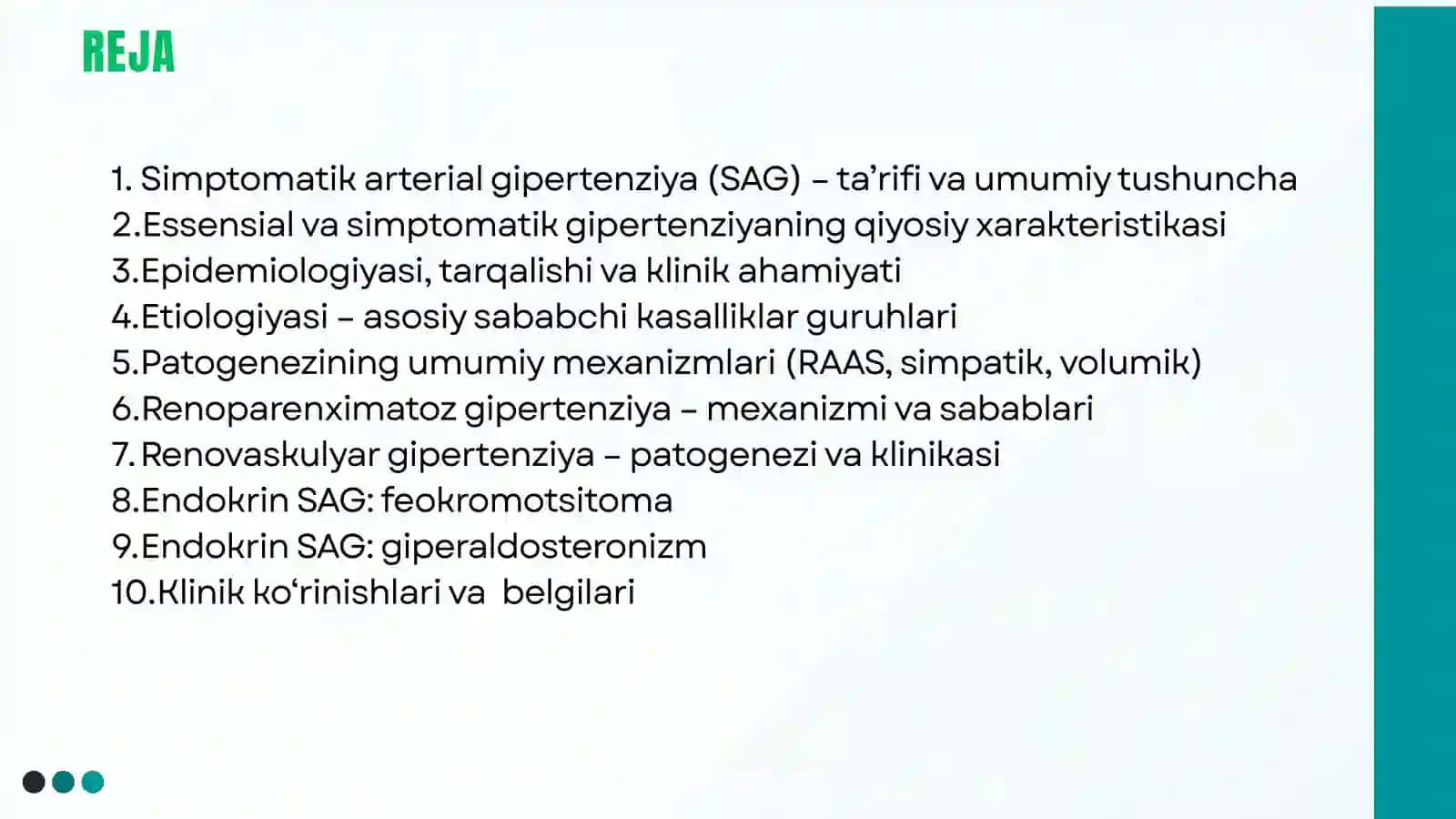 SIMPTOMATIK ARTERIAL GIPERTENZIYA 2