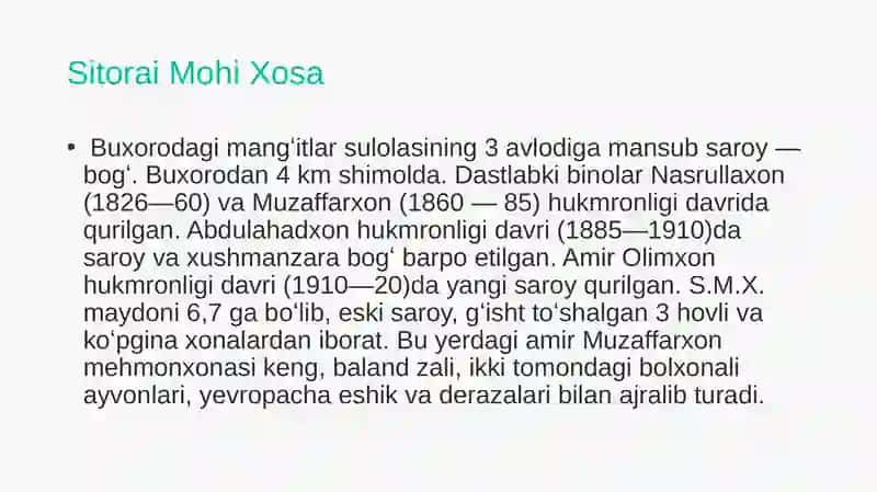 Sitorai Mohi Xosa 2