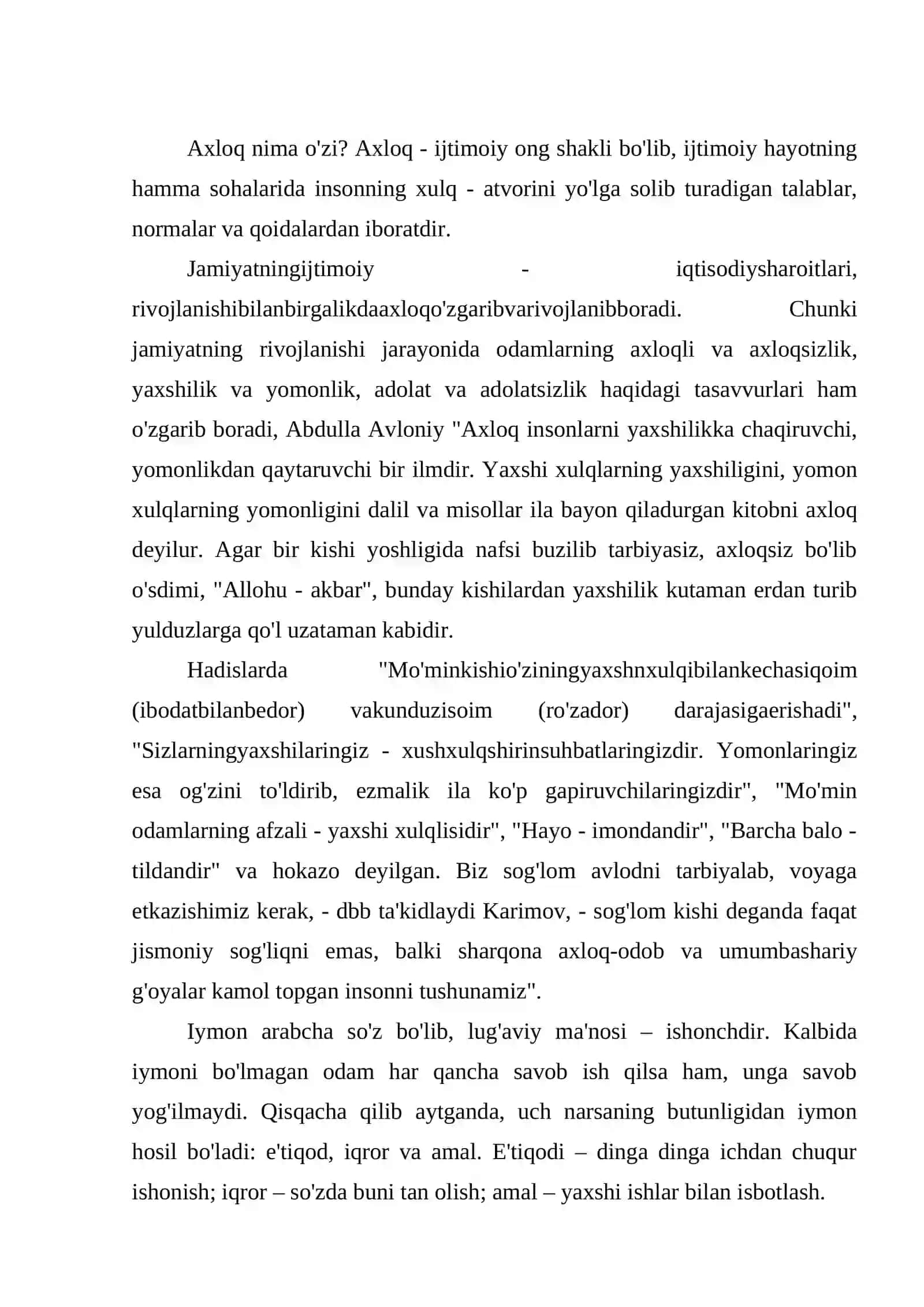 Axloqiy tarbiya. Mehnat tarbiyasi va kasb tanlash 2