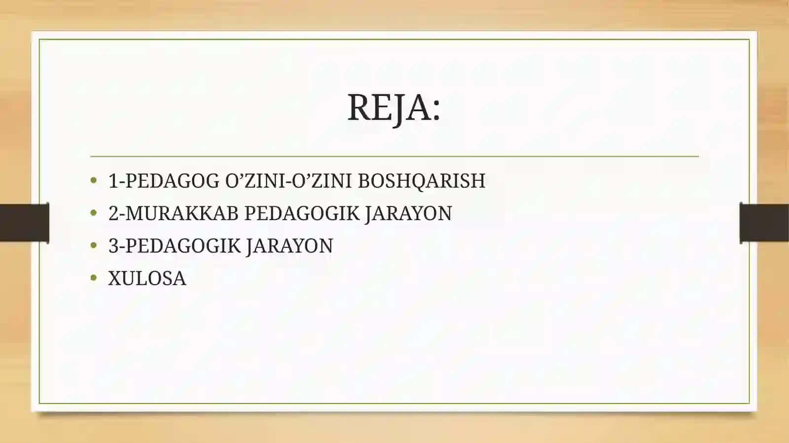 PEDAGOGNING O’ZINI-O’ZINI BOSHQARISH MUAMOSI 2