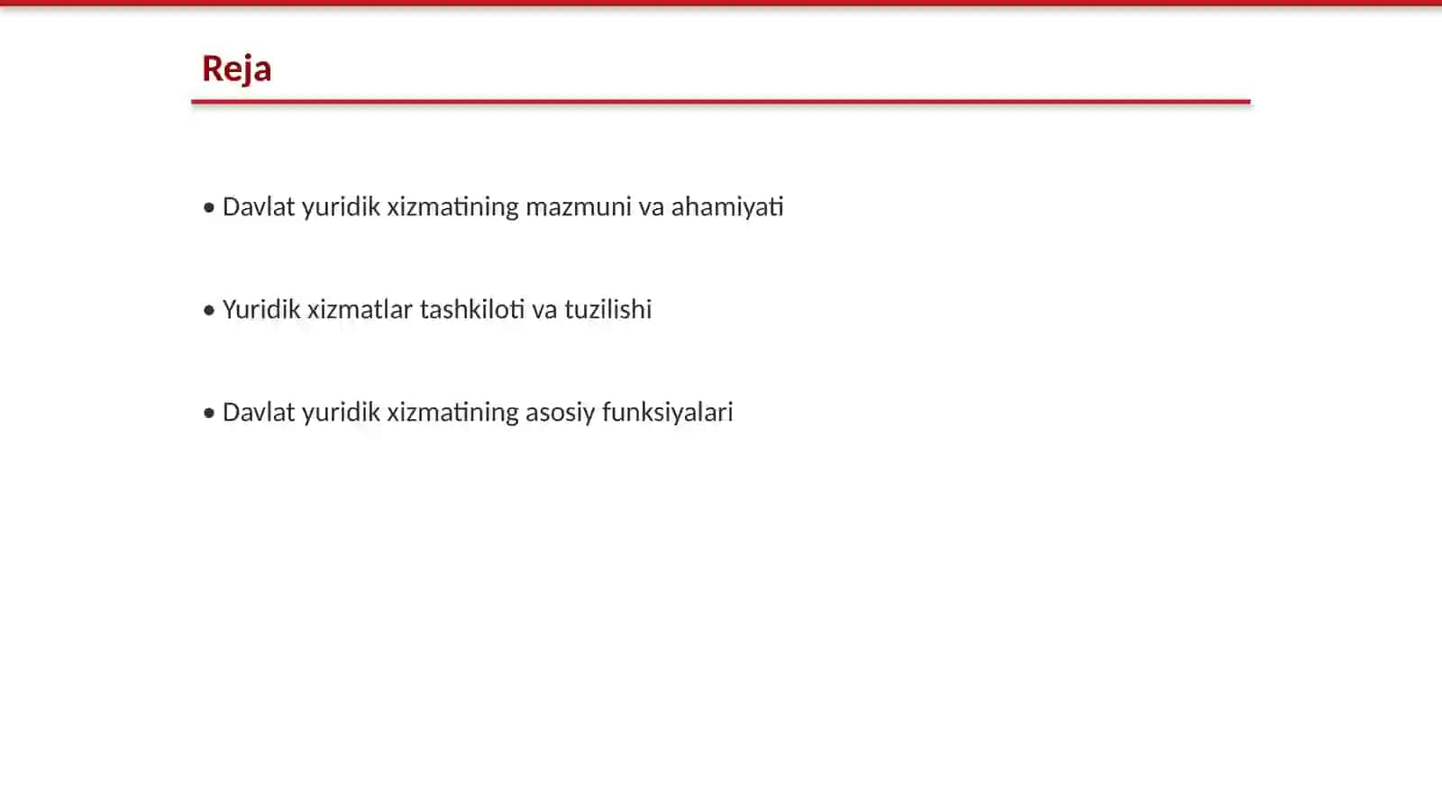 Davlat sektorida yuridik xizmatning huquqiy tuzilishi funksiyalari va vazifalari 2