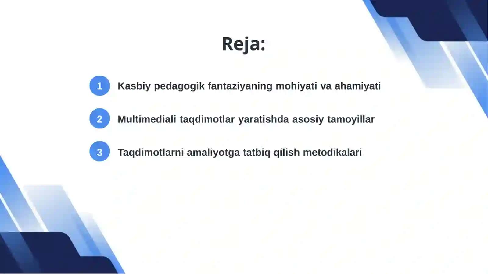 Kasbiy pedagogik fantaziya 2