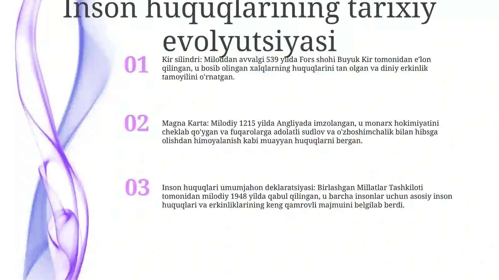 Inson Huquqlari 2