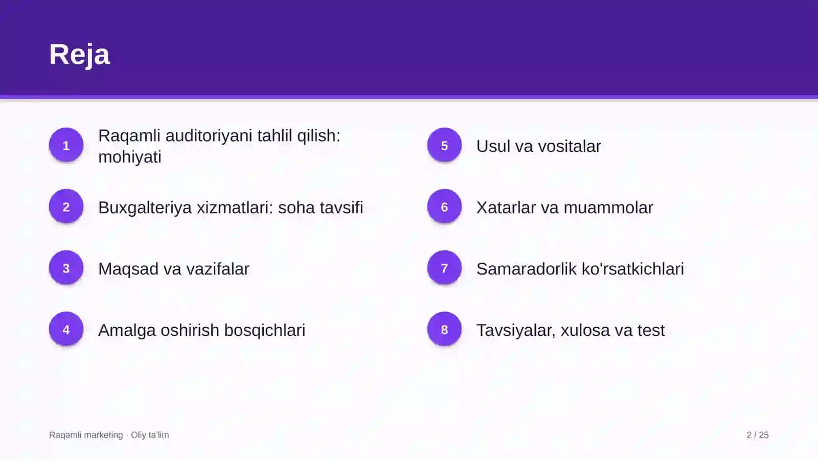 Buxgalteriya xizmatlarida raqamli auditoriyani tahlil qilish 2
