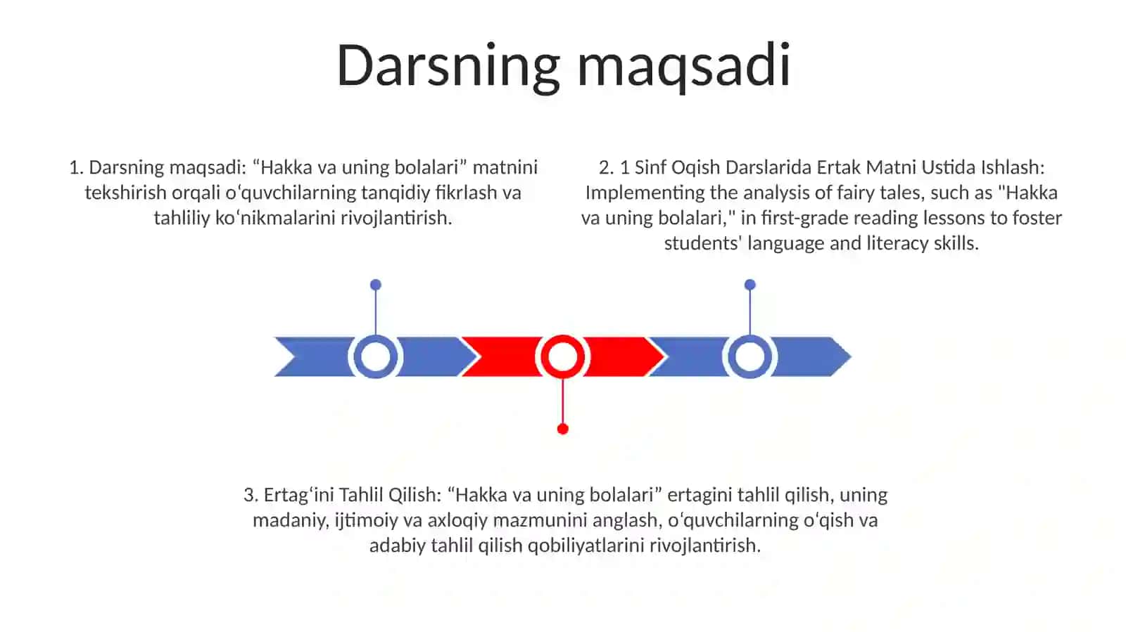 Hakka Va Uning Bolalari 1 sinf uchun 2