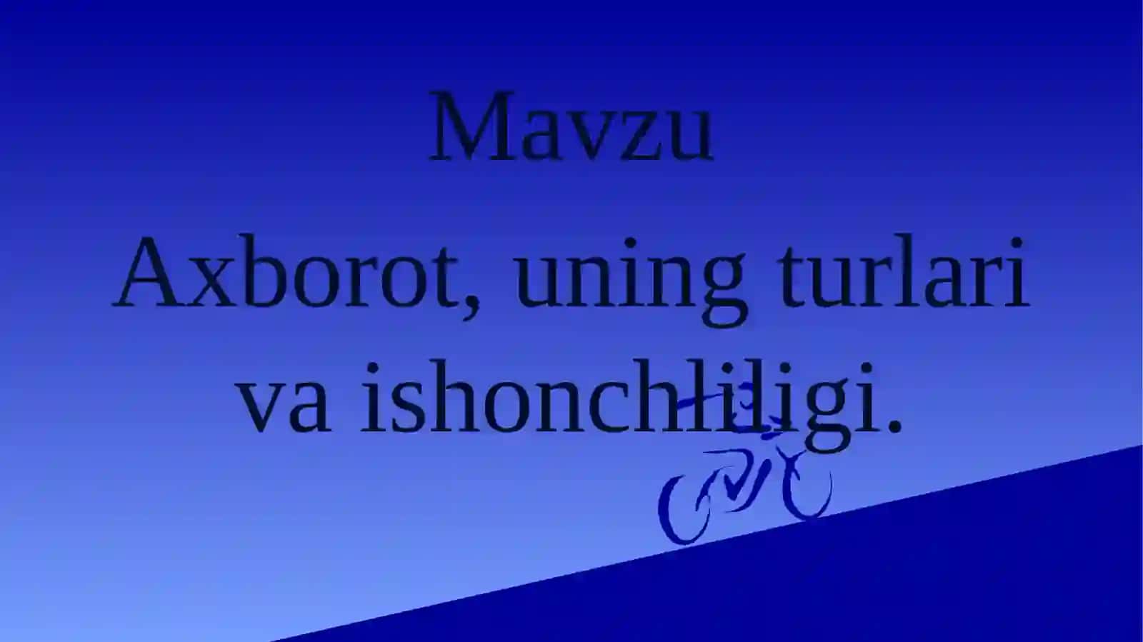 TARIX23-27-MATMUSAYEVA YORQINOY 2