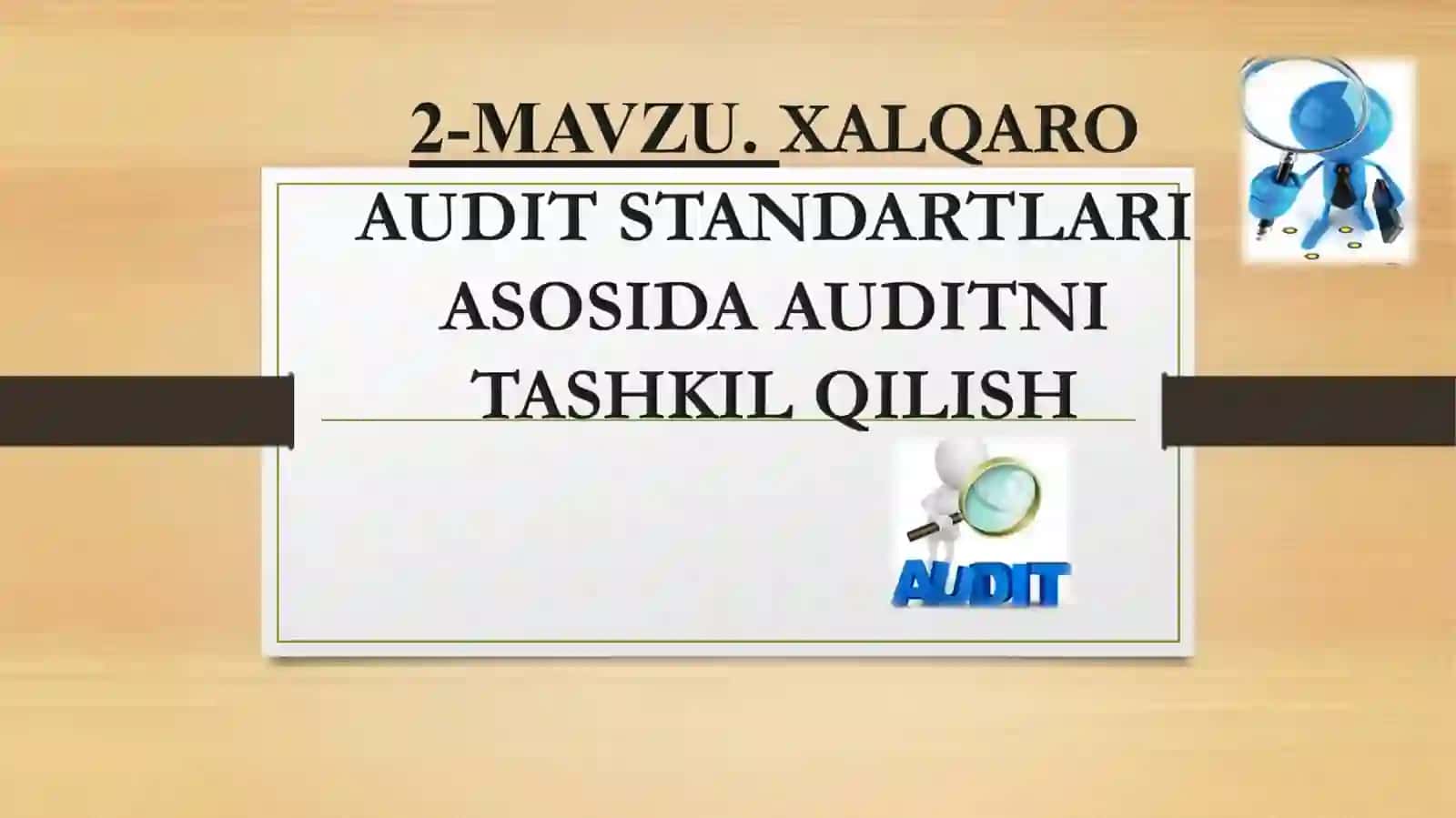 Moliyaviy hisobot auditining maqsadi 2