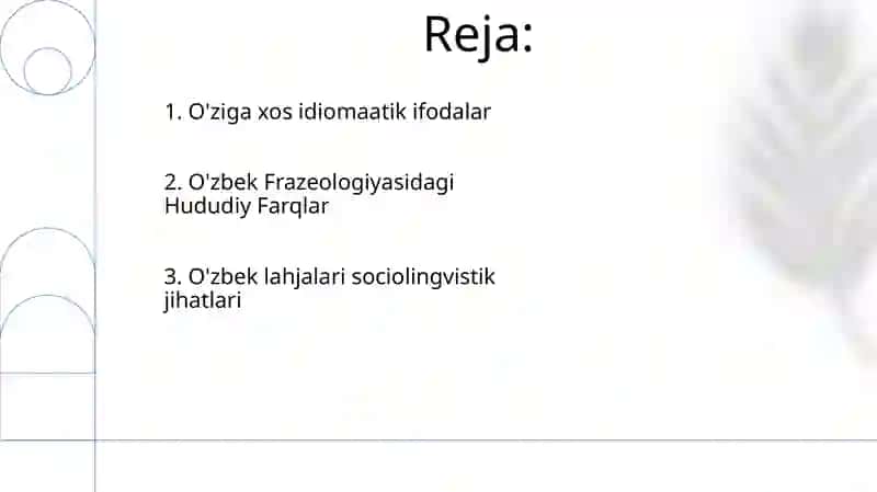 O'zbek shevalari frazeologiyasi 2