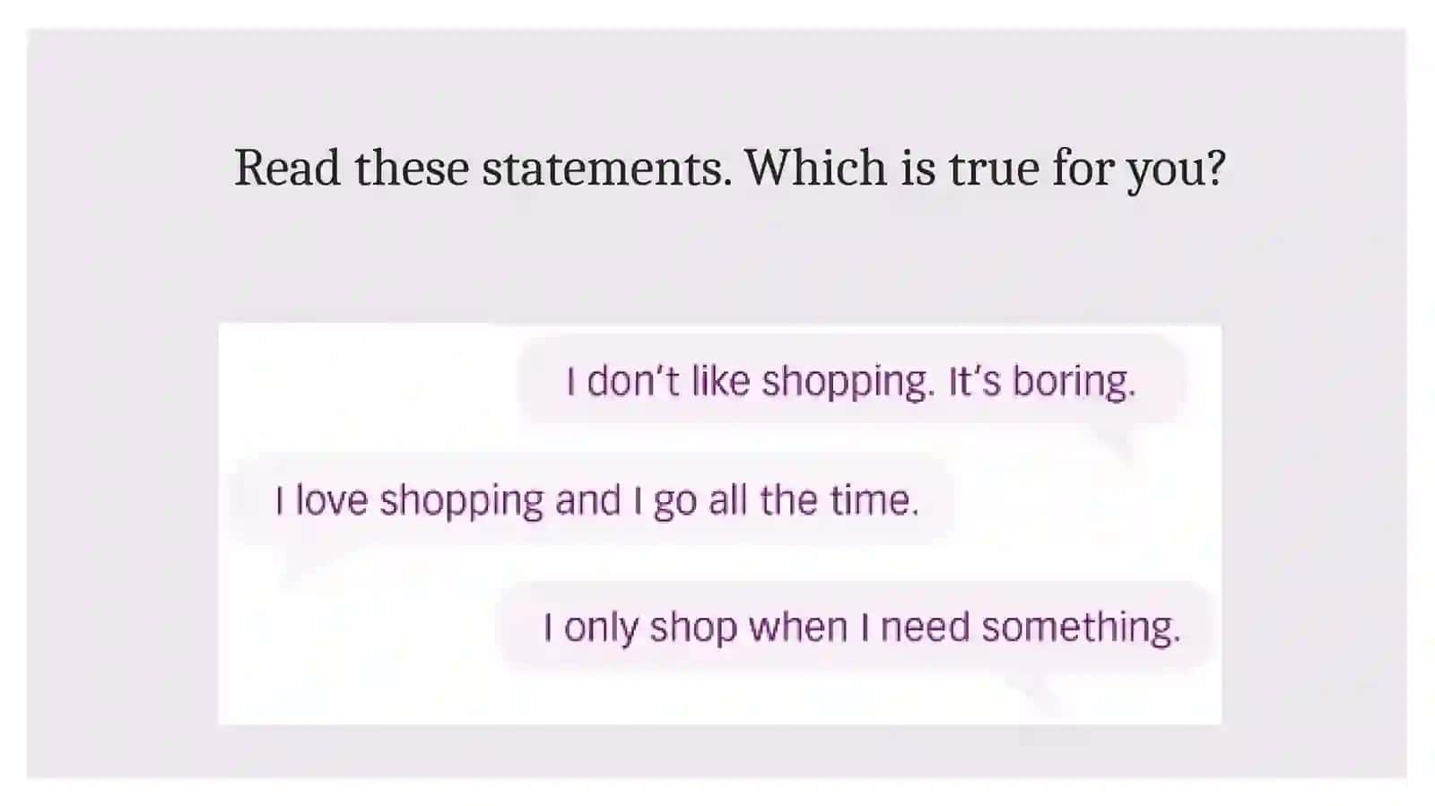 Clothes and shopping 2