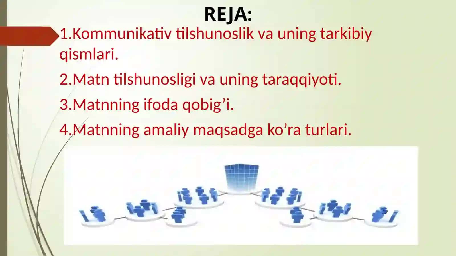 KOMMUNIKATIV TILSHUNOSLIK 2