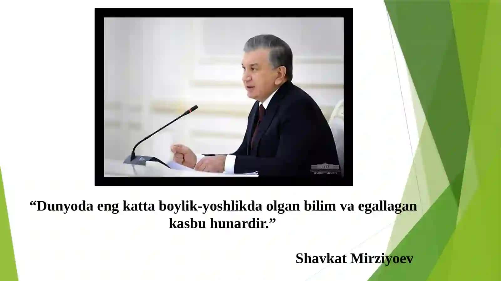 Konchilik sohasida ishlab chiqarish amaliyotini tashkillashtirish 2