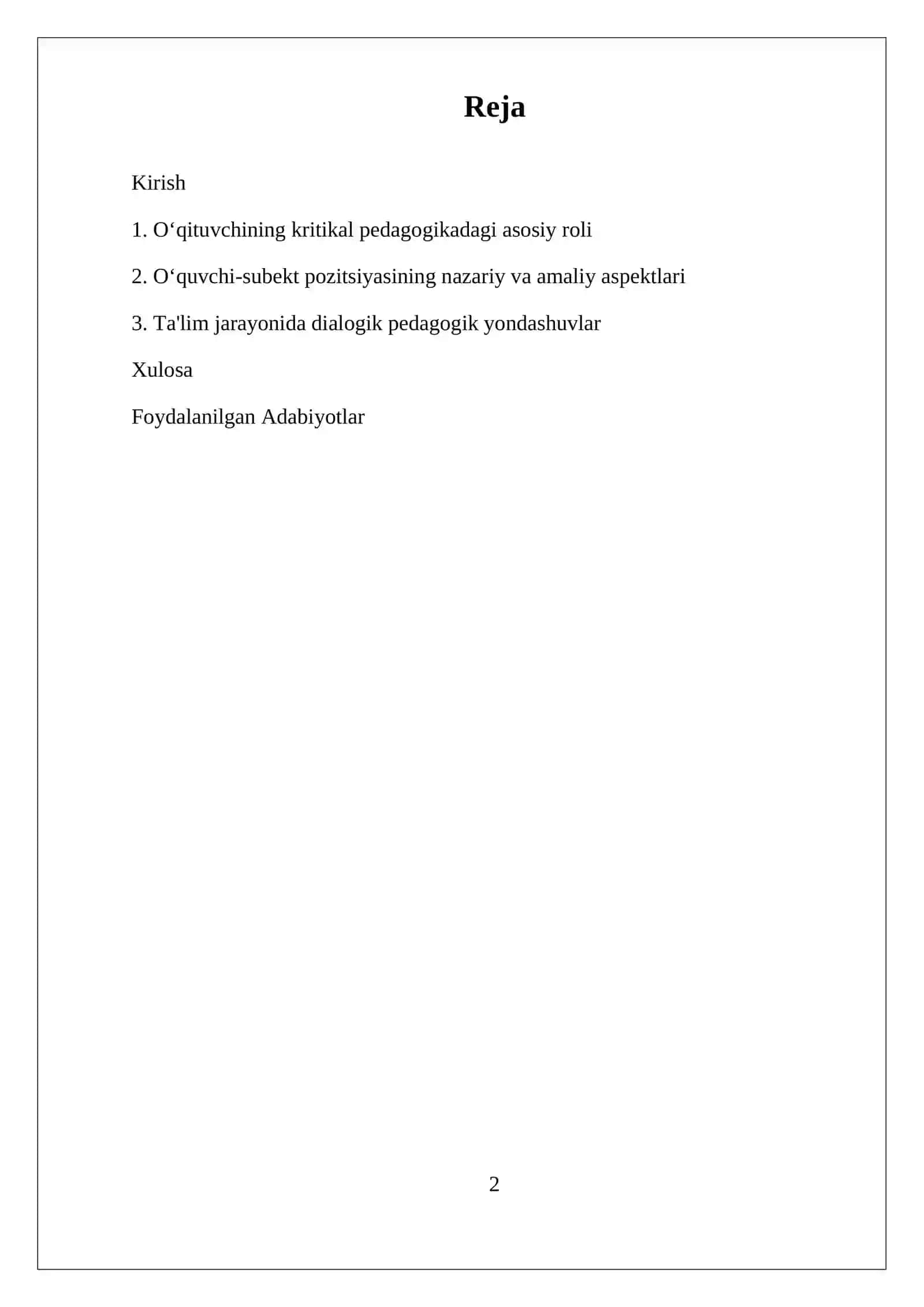 O‘QITUVCHINING ROLI VA O‘QUVCHI SUBYEKT PAZITSIYASI 2