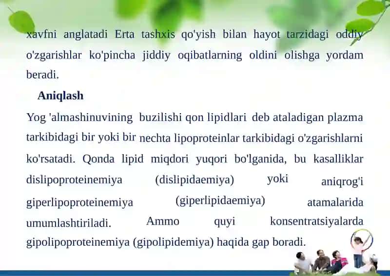 Yog'lar Almashinuvi va Diabet 2