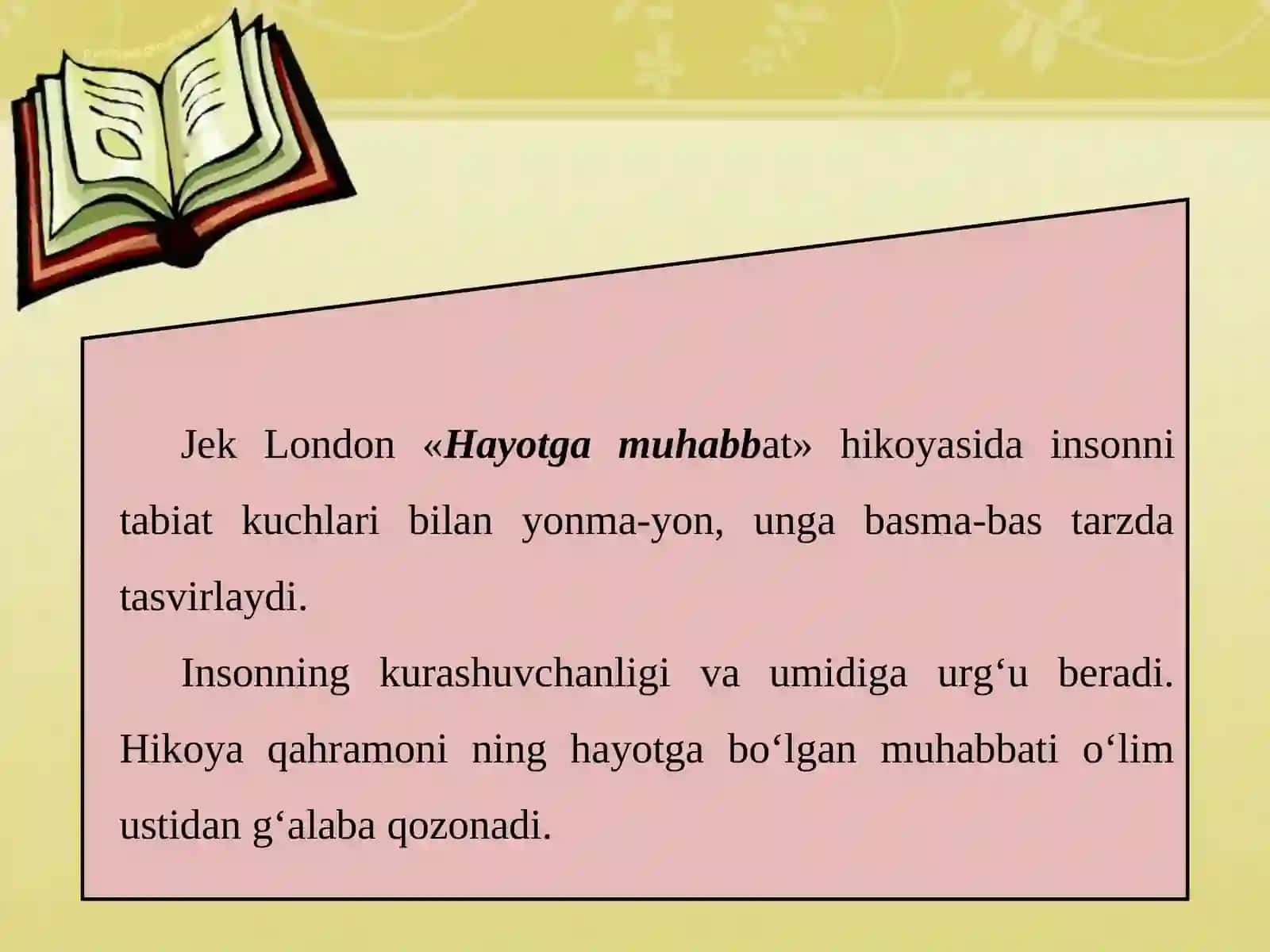 JEK LONDON «HAYOTGA MUHABBAT» 2