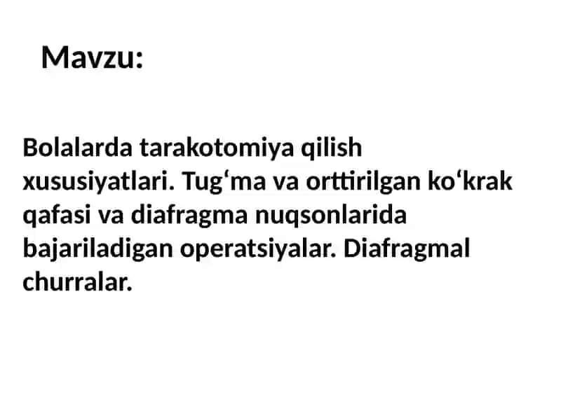 klinik anatomiya fanidan 2