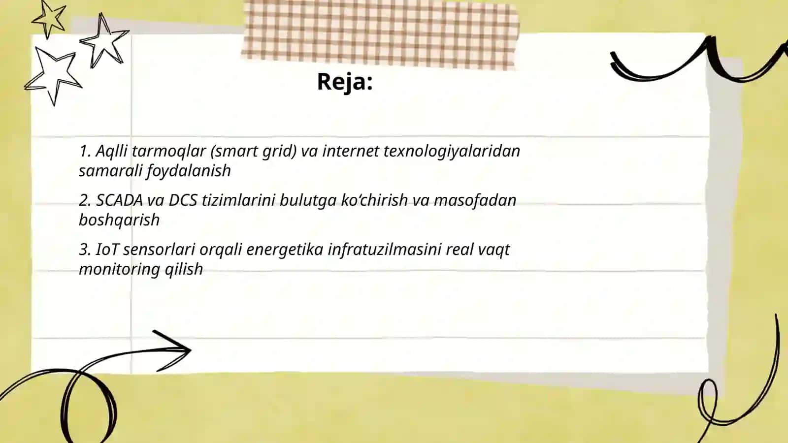 Energetika sohasidan internet texnologiyalardan samarali foydalanish yoʻllari 2