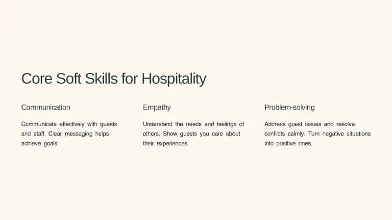 Enhancing Soft Skills in Hospitality 2