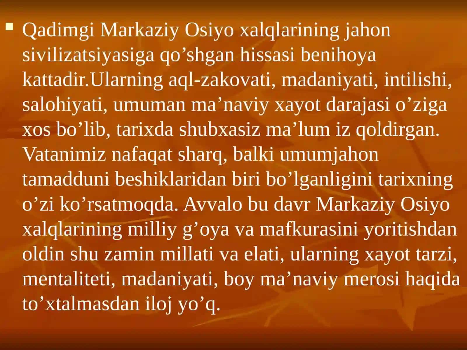 Antik davrda shaxsiyatlar rivojlanishi 2