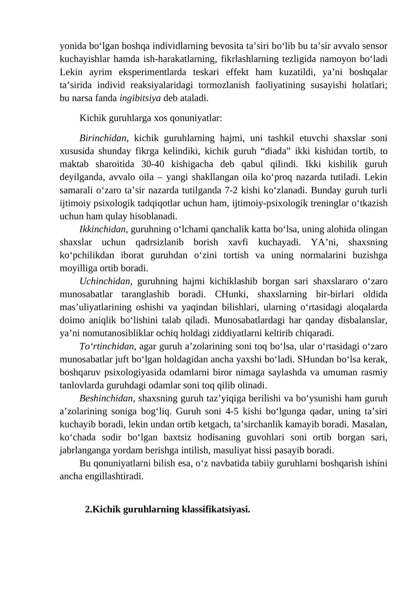 KICHIK VA KATTA GURUXLAR PSIXOLOGIYASI 2