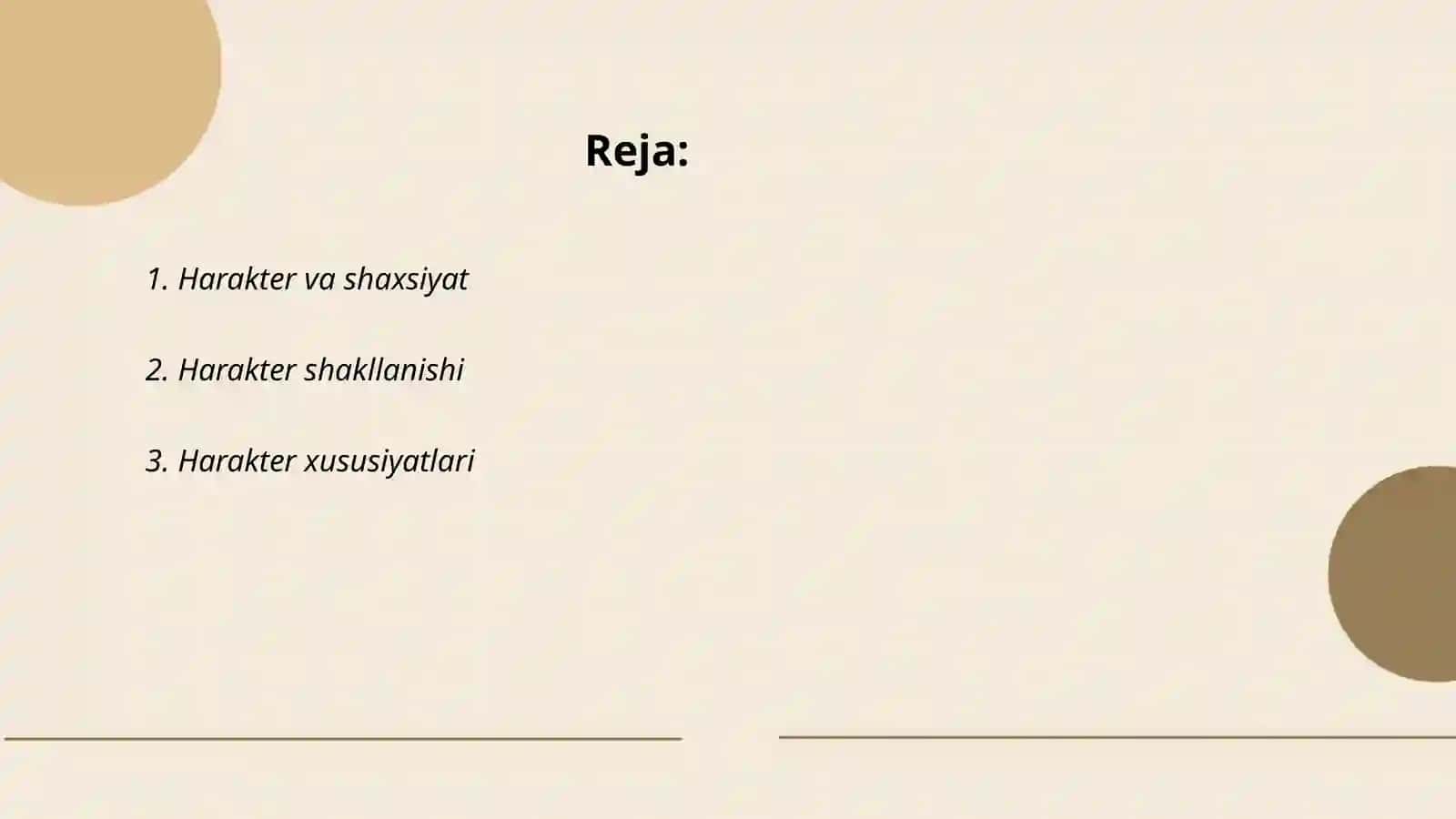 Harakter va shaxsiyat 2