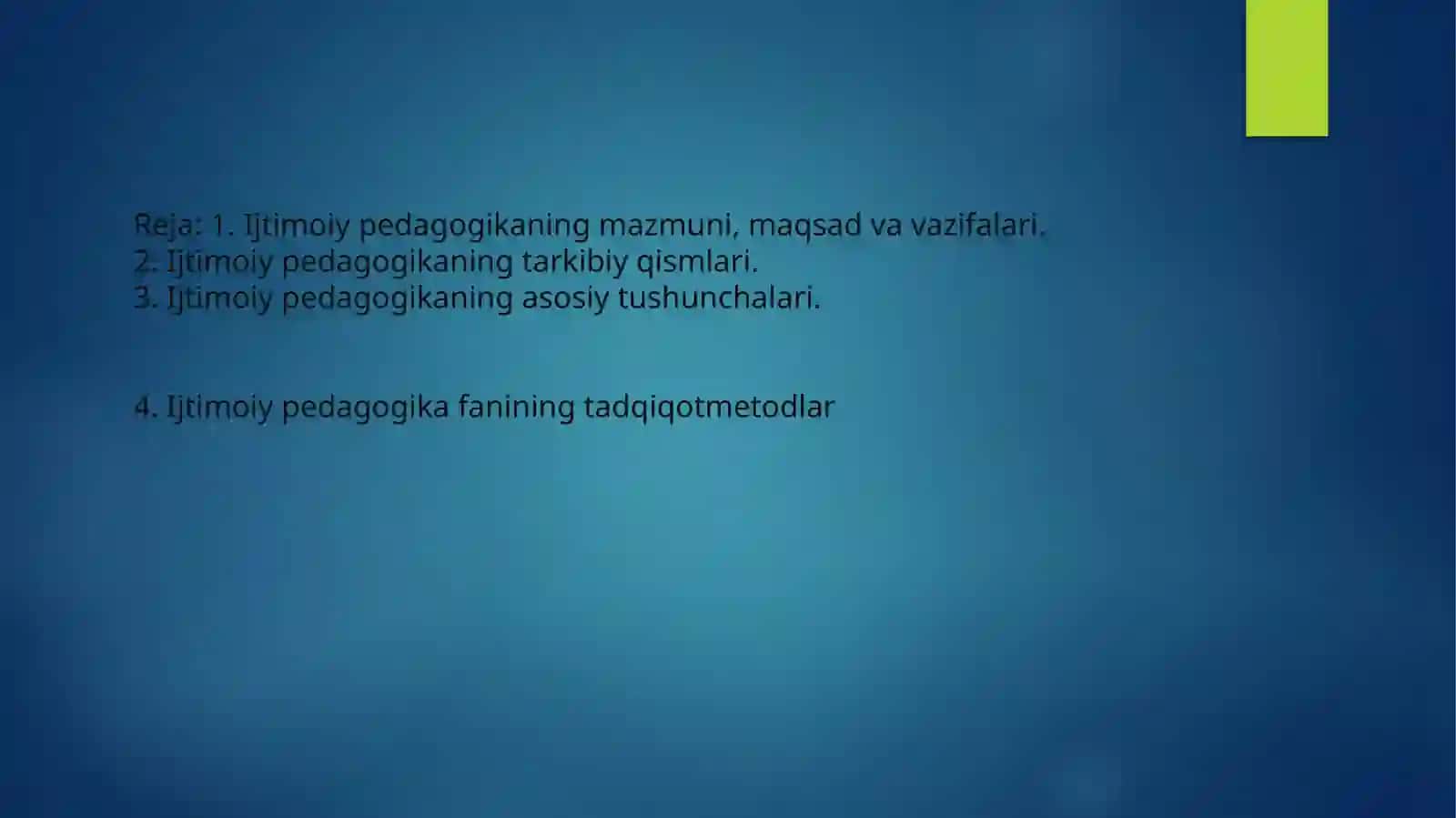 Ijtimoiypedagogika haqida tushuncha 2
