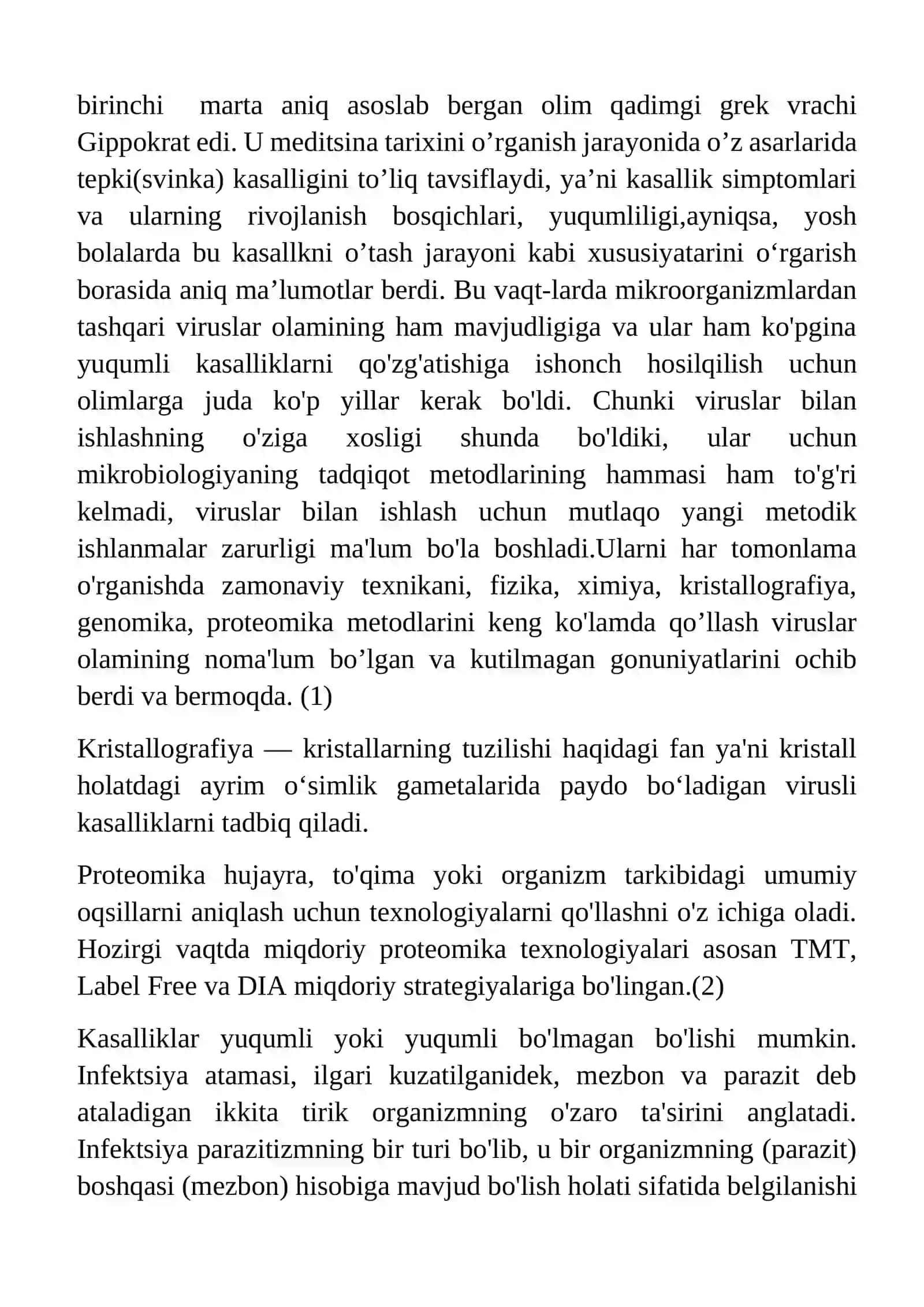 Virus-bakteriyali kasalliklar va ularning profilaktikasi 2
