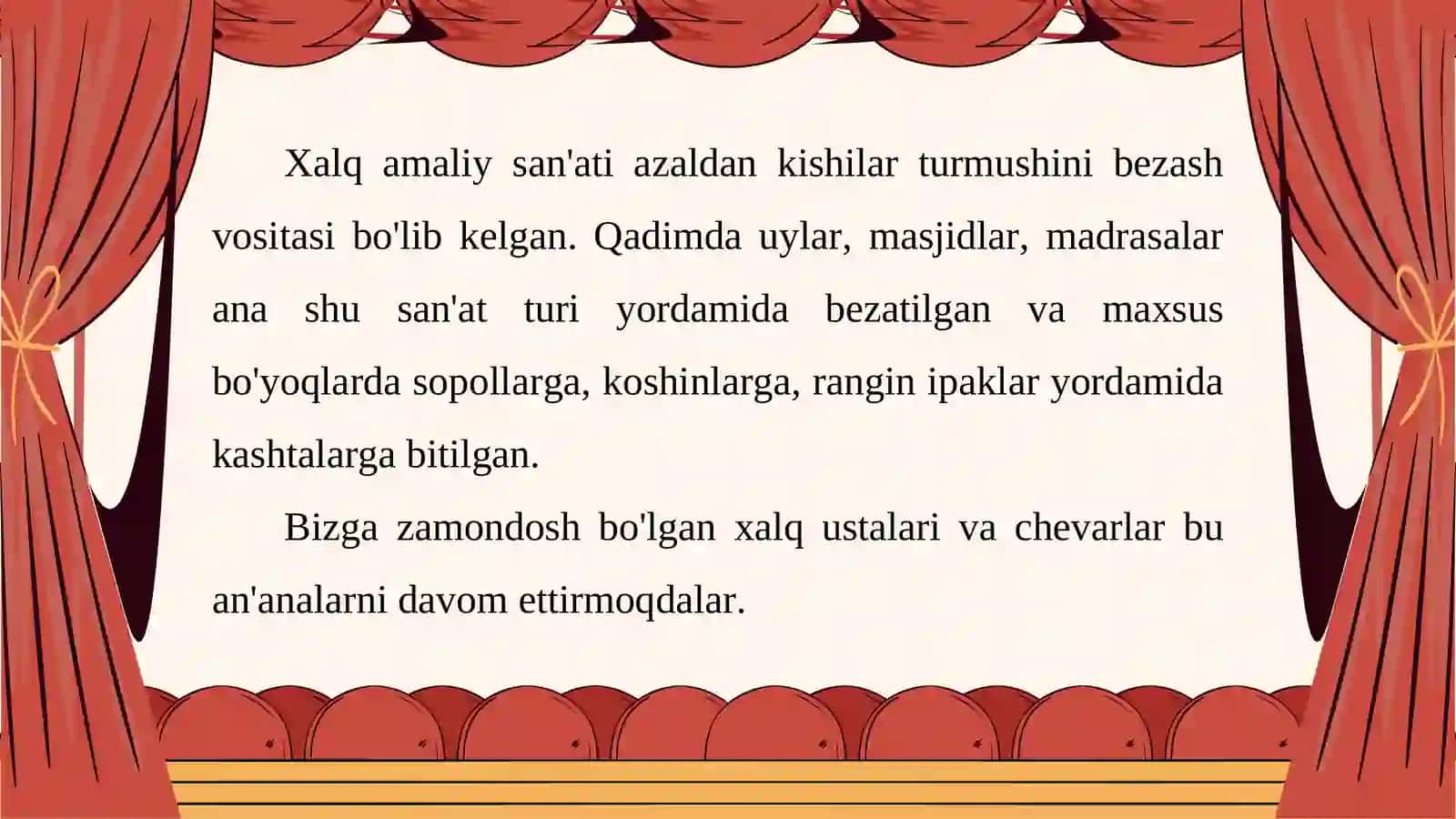Xalq amaliy san'ati 2