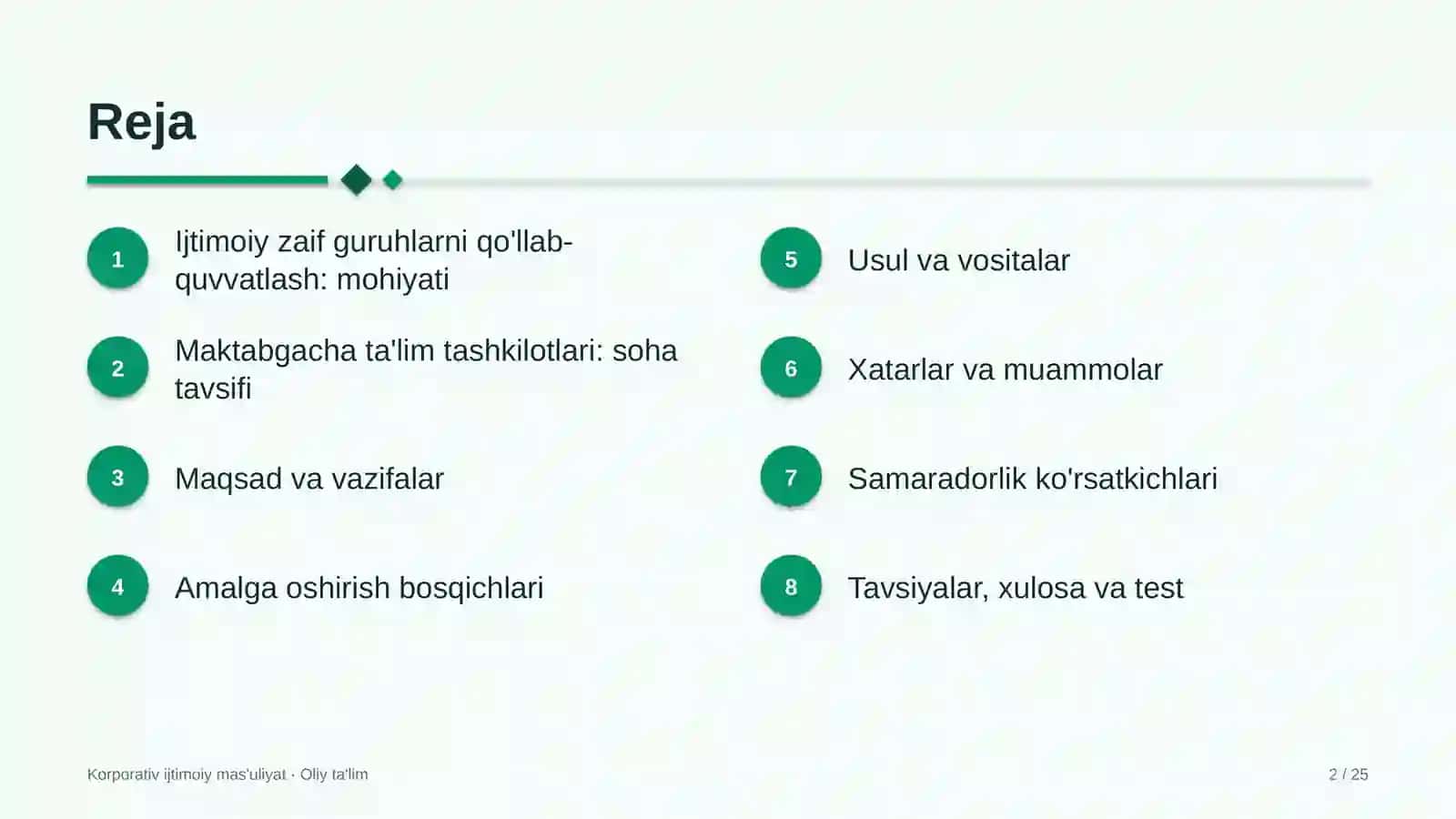 maktabgacha ta'lim tashkilotlarida ijtimoiy zaif guruhlarni qo'llab quvvatlash 8715 2