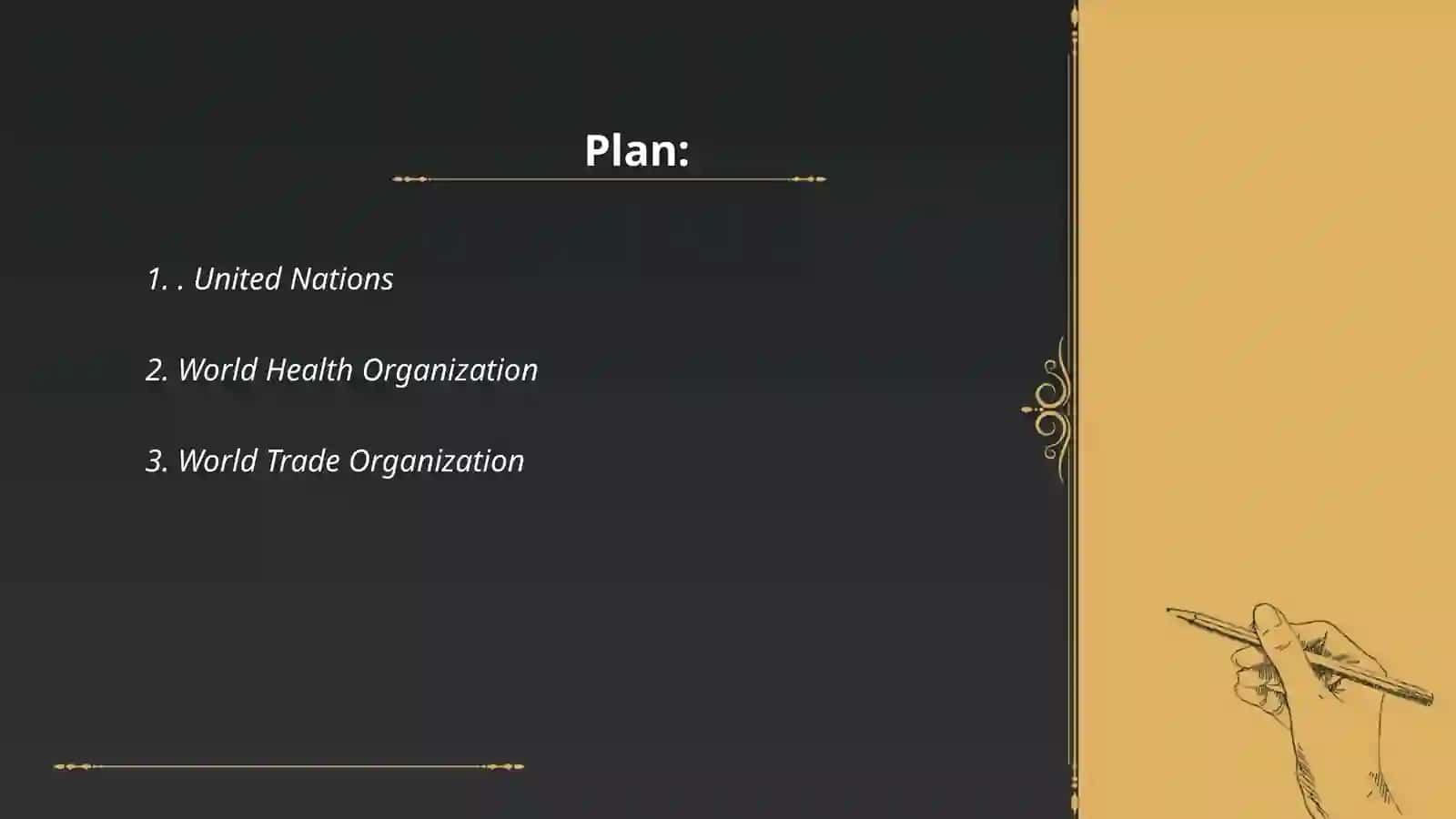 World organization 2